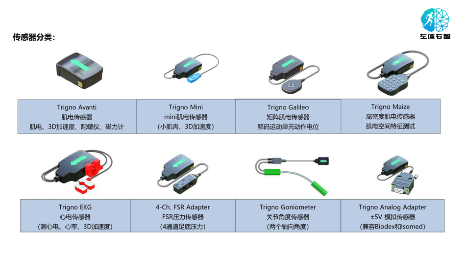 delsys trigno传感器分类